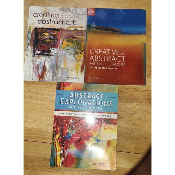 Lot of 3 Art Technique Books Acrylic Drawing Rider Toye Nimmer PB - Picture 1 of 5